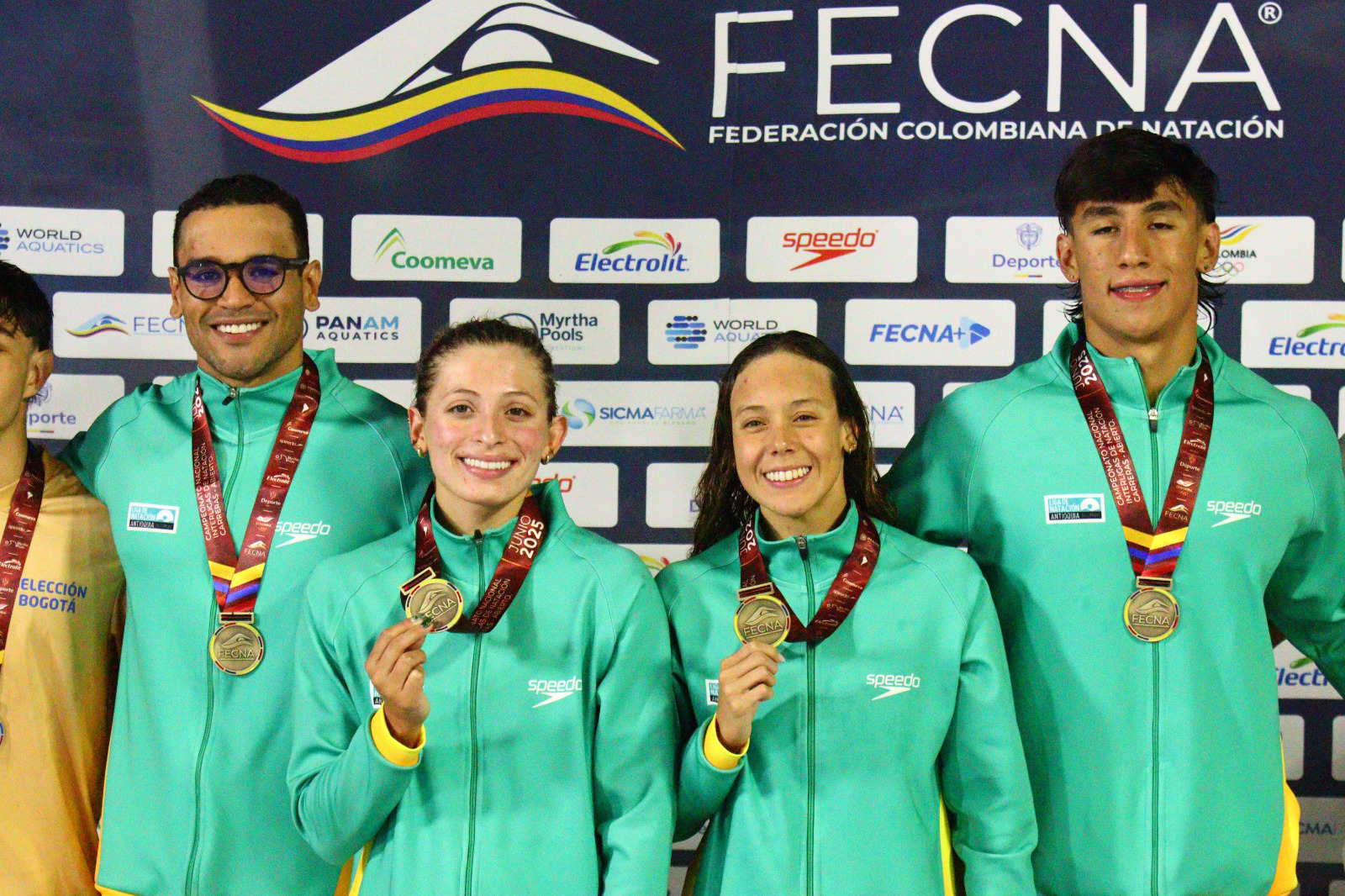 Antioquia tendrá ocho nadadores en Juegos Bolivarianos 2025