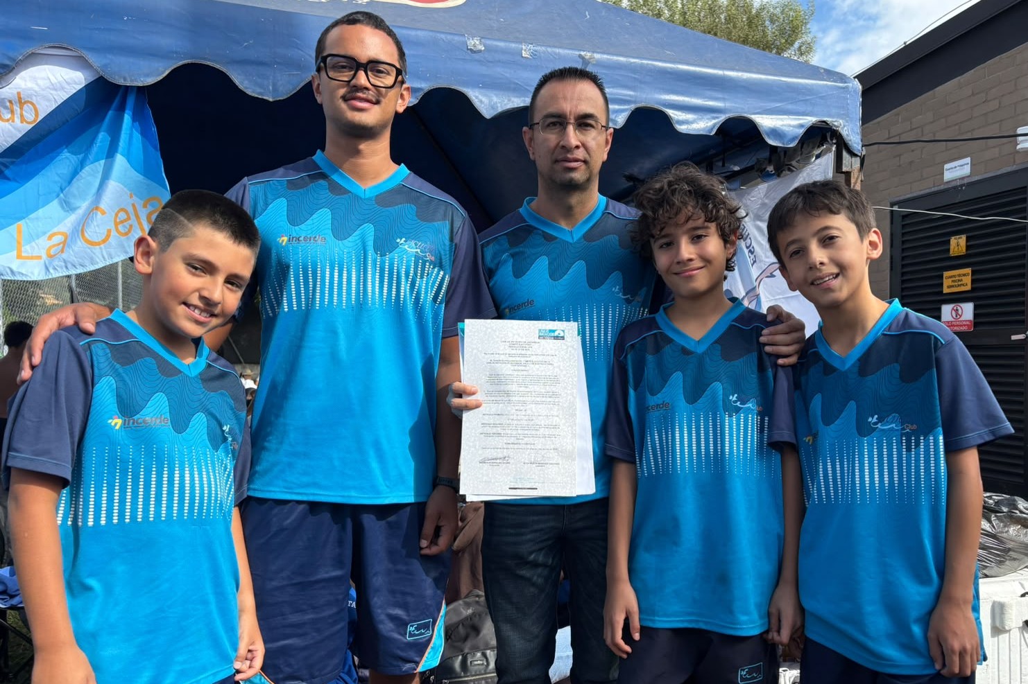 Acuatic Club La Ceja recibió su afiliación a la Liga